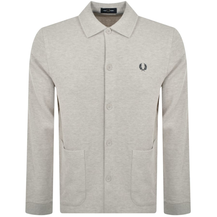 Fred perry zip up cardigan deals